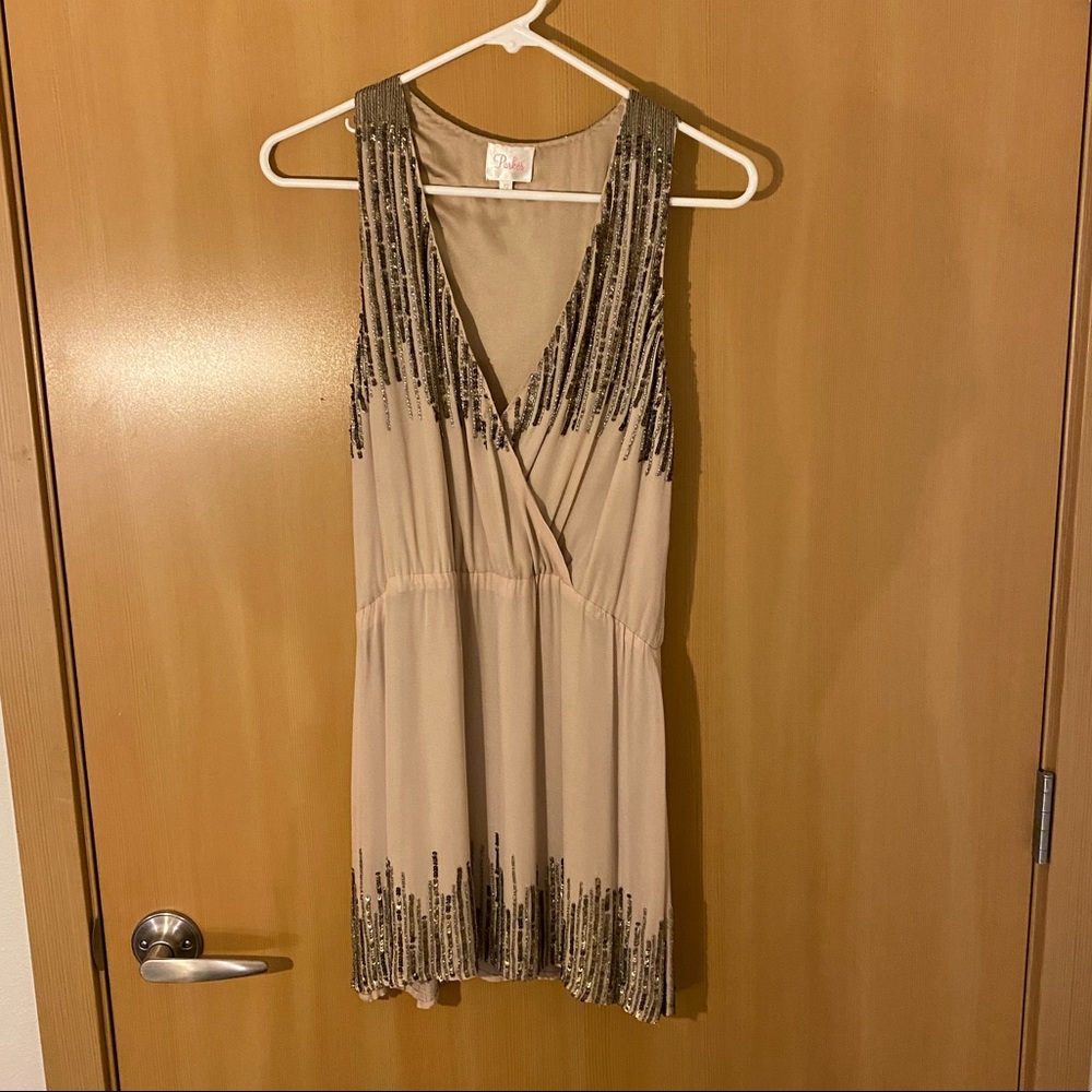 Gorgeous beaded and sequin Parker dress - XS